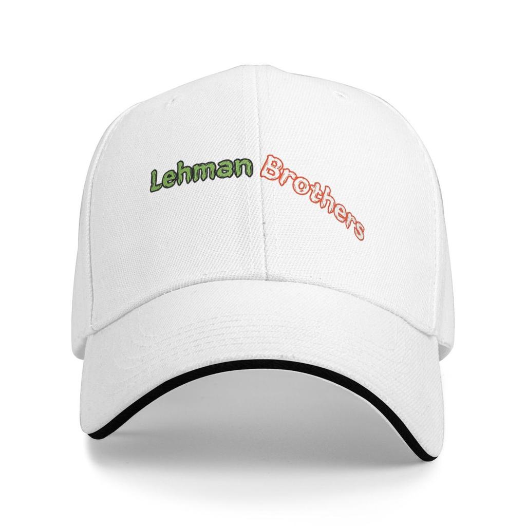 Unisex Baseball Hats Lehman Brothers Logo Outdoor Streetwear Summer Sports Baseball Caps Hip Hop Cap Casquette Hats