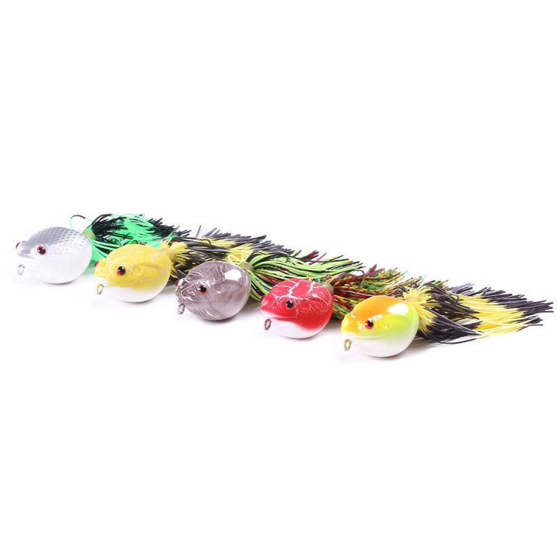 Spezielle Schwarzwasser-Köder für Schwarzfischerei - Thunder Frog Künstlicher Köder 5 Stück 10 cm 13,5 g Neues Hartköder-Angelgerät-Set
