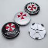 4pcs Umbrella Logo Emblem Car Wheel Center Caps OD 68MM Clips 63MM Wheels Hub Cap Rim Hubcaps Dust Cover Relpace Car Accessories