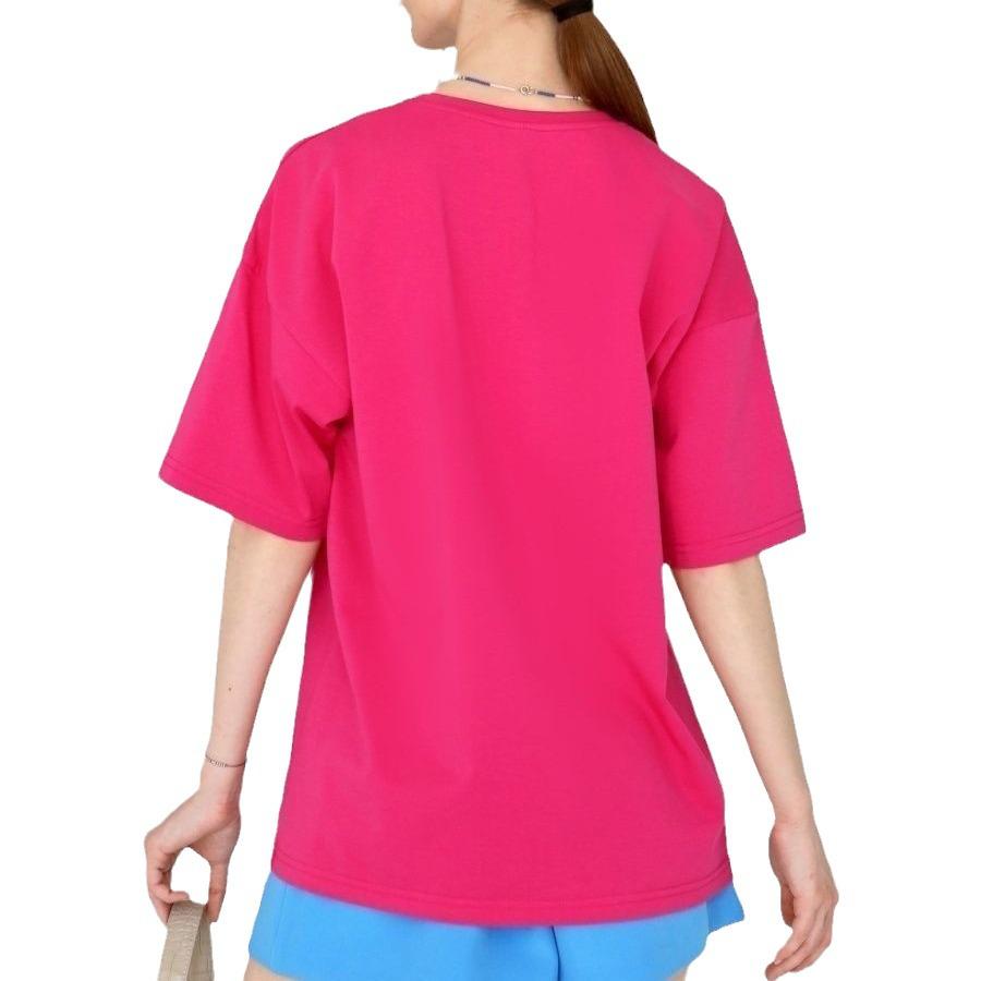 2024 European & American Women's Casual Loose Solid Color Short-Sleeved T-Shirt for Spring/Summer