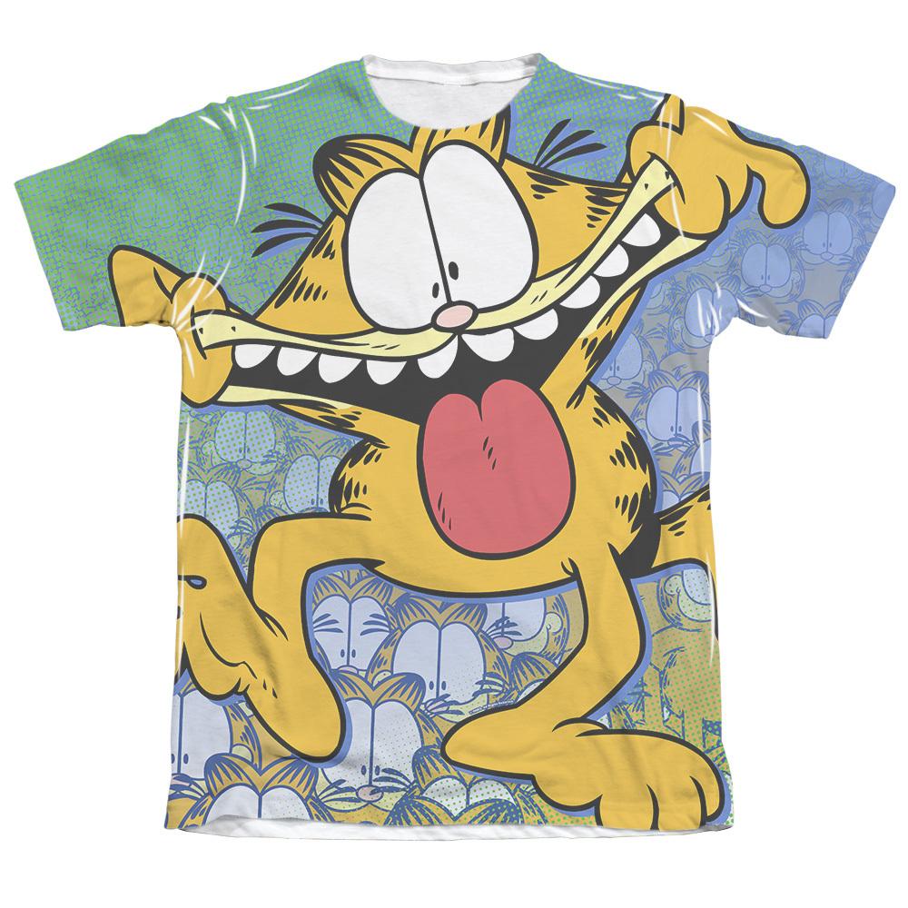 GARFIELD GOOFY FACE Licensed Front Print Men s Graphic Tee Shirt SM-2XL Unisex T-Shirt M