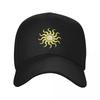Yin yang sunshine Baseball Cap black Hat Man For The Sun birthday Golf Wear Men Women's
