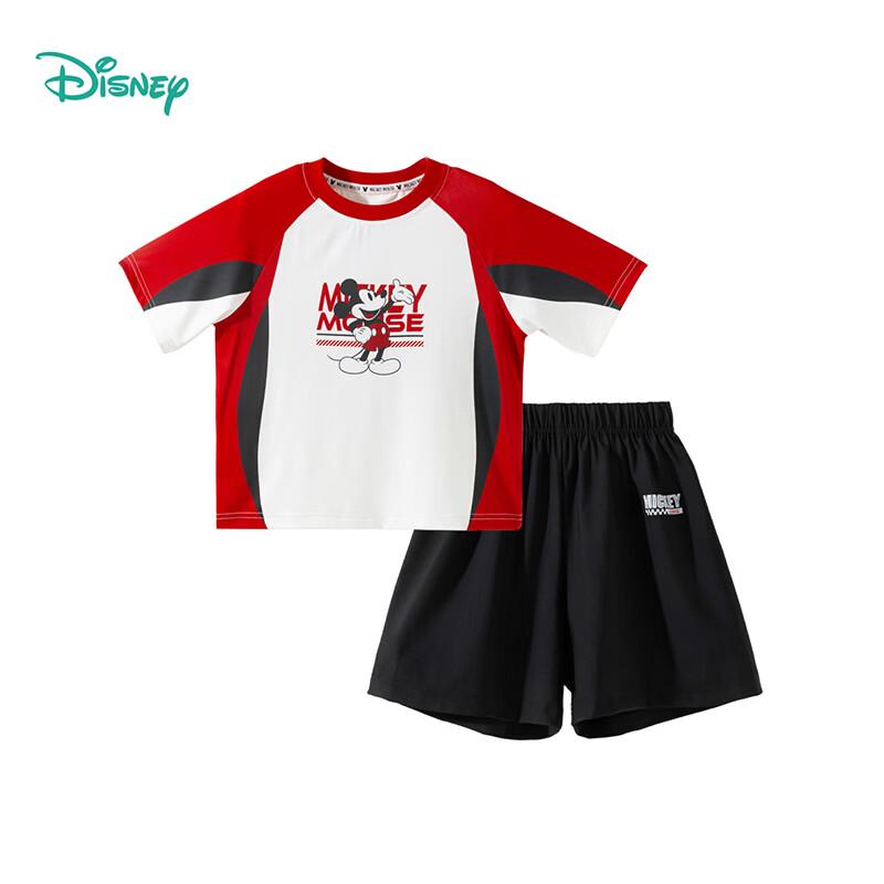 Disney Mickey Mouse Boys' Athletic T-Shirt & Shorts Set