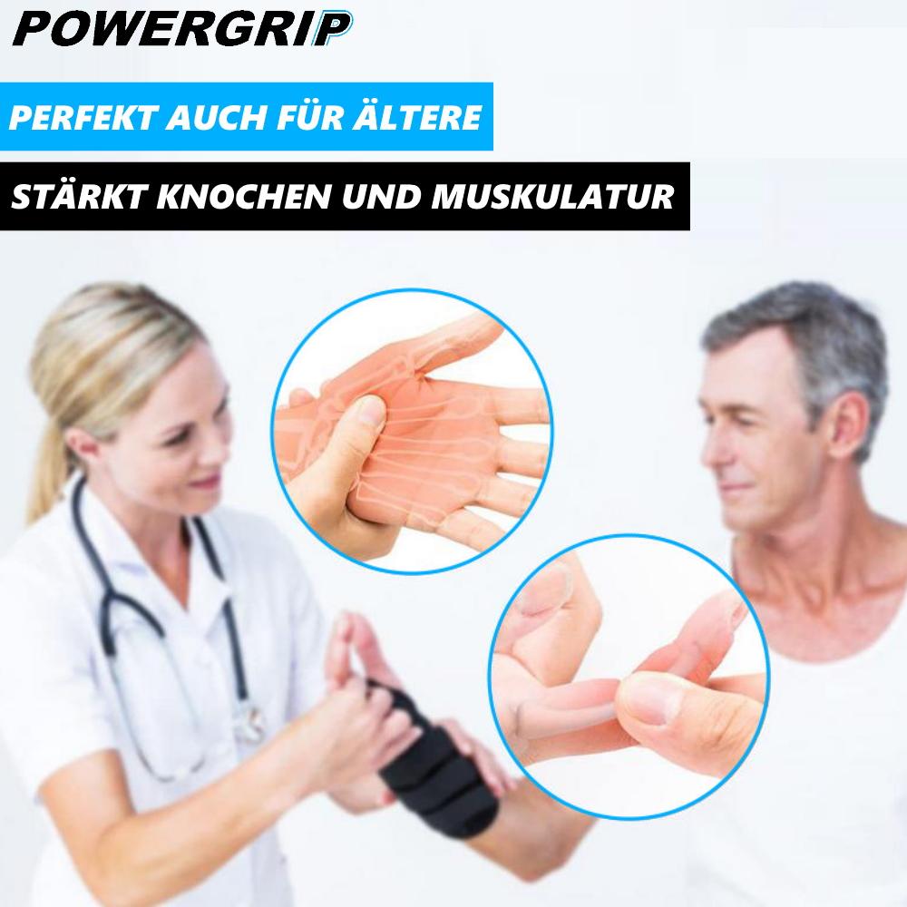 POWERGRIP Hand Trainer Strength Gripper Finger Trainer Forearm Trainer Adjustable