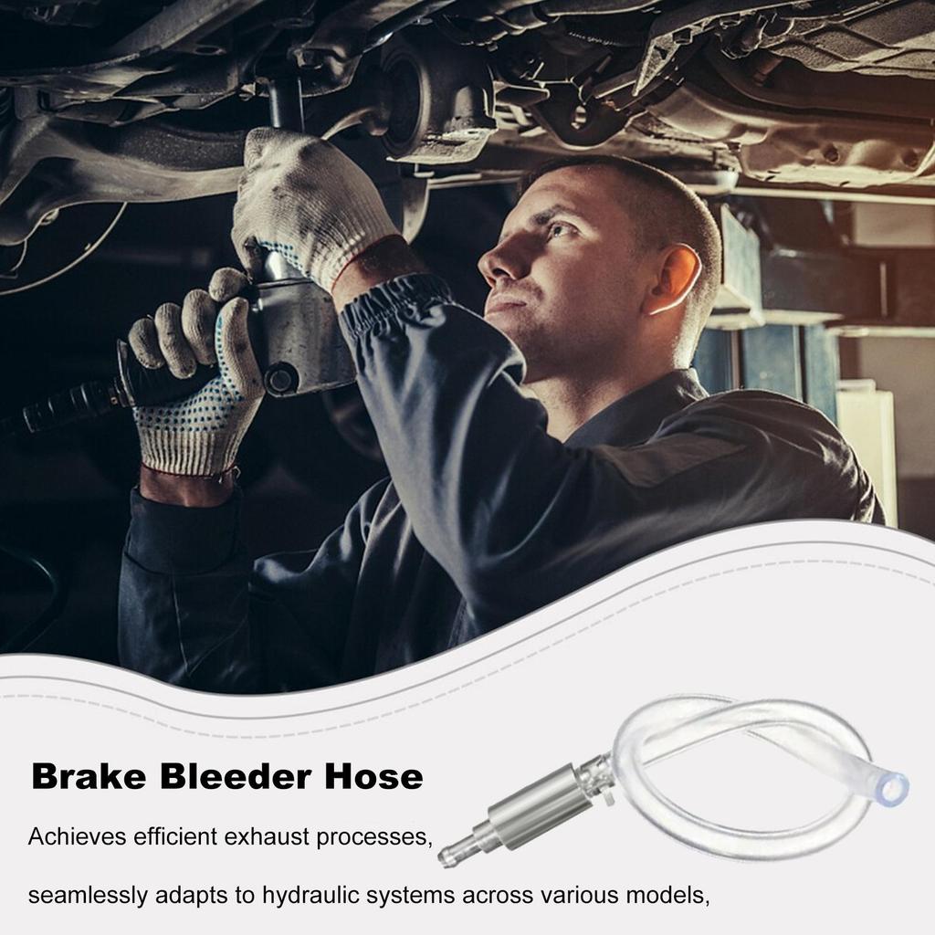 Brake Bleeding Tool Single Way Check Valve Bleeder Tube Vehicle Maintenance Clutch Hydraulic System Deflating Tools For Car