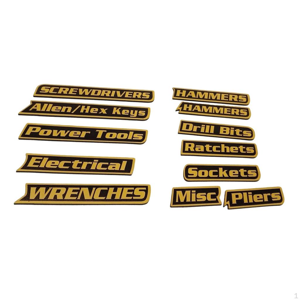 Labels, Tags, Quickly Reusable Metal Drawer Multipurpose for Cabinet Carts And Garage