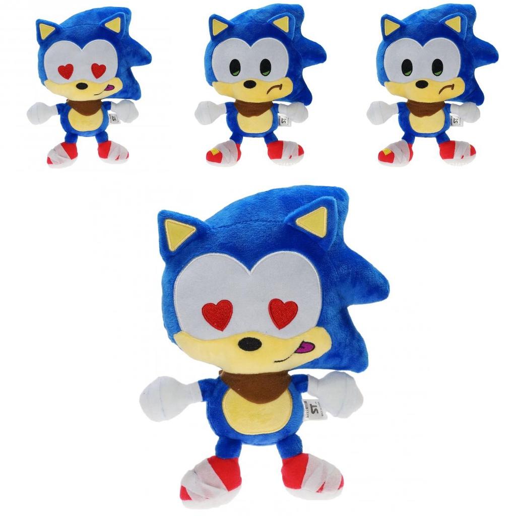 9.1in Sonic The Hedgehog Plush Toy Cute Soft Stuffed Animal Kids Gift