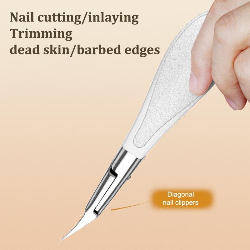 Nail Clippers Toenail Cutters Pedicure Manicure Tools Anti-Splash Ingrown Paronychia Professional Correction Tool