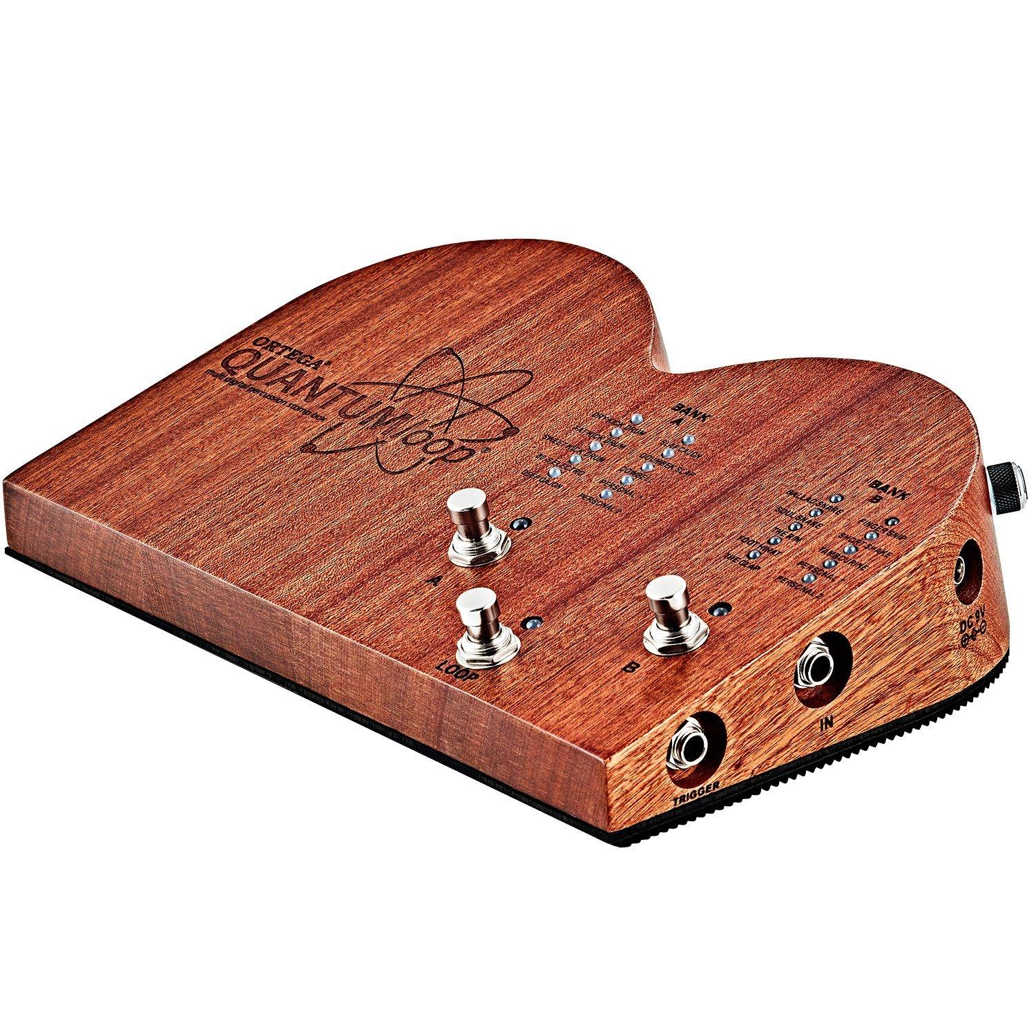 

ORTEGA Ortega Foot Percussion Looper Multi Digital Percussion Stomp Box Looper QUANTUMLOOP & & [] коричневий