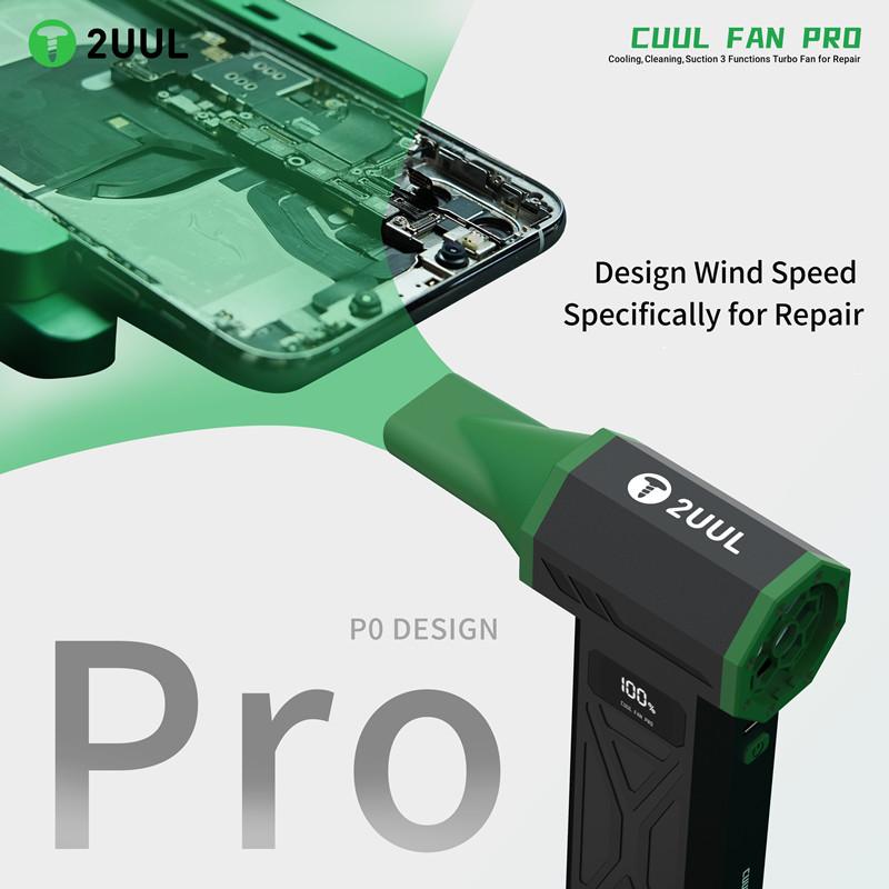 2UUL DA97 DA970 130000 U/min Cuul Fan Pro Elektrischer Luftreiniger für die Handy-Wartung Schnelle Kühlung Schnelle Trocknung Reinigungsgerät
