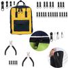 Set of 85 Zipper Fastener Repair Kit with 1 Repair