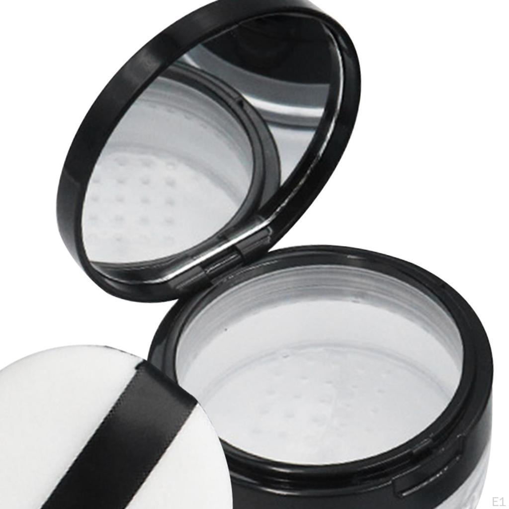 Empty Loose / with Sifter Lid Reusable DIY Cosmetic Jar/ Makeup