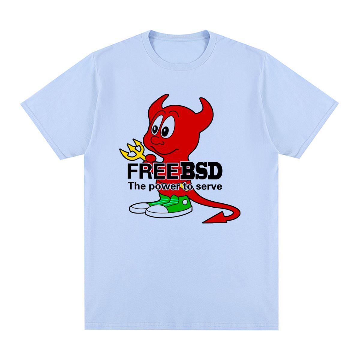 

Freebsd Vintage Tshirt UNIX Linux Debian Lindows Linspire Ubuntu Kubuntu Penguin Cotton Men T shirt New Tee Tshirt Womens Tops 4XL