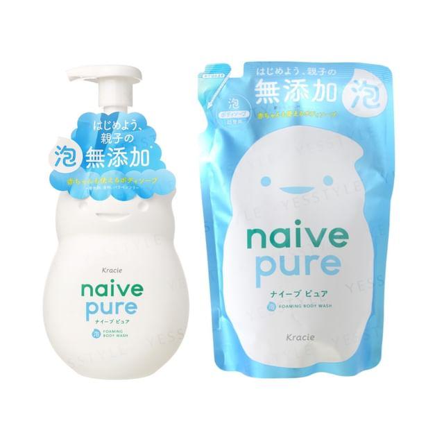 Kracie - Naive Pure Foaming Body Wash 550ml