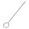 10 Inches Soil Sampler Probe Circular Handle Easy to Use Portable Stainless Steel Soil Probe for Plants Garden Farm