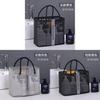 Mesh Travel Toiletry Bag With Large Capacity For Bathroom And Gym Use