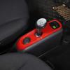 For Smart Fortwo 451 2009 2010 2011 2012 2013 2014 2015 Carbon Fiber Texture Car Center Console Gear Panel Cover Decorate Trim