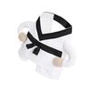 Martial Arts Costume for Dog Breathable 2 Leg Clothes For Small Dog Easy Wear Pet Halloween Party Dressingup Outfit
