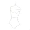 Bikini Swimsuit Hanger Closet Organizer Boutique Bathing Suit Hangera Non Slip Lingerie for