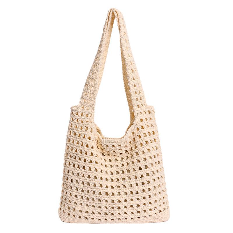 Large-capacity Summer Bag - Single-shoulder Underarm Tote Bag - Knitted Crossbody Bag