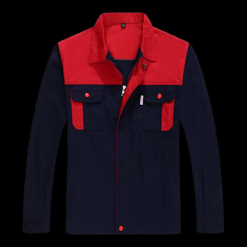 

Tang Jun Long-Sleeved Two-Tone Work Uniform 175