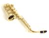 SUNRISE SOUND HOUSE Sunrise Sound House Miniature Instrument Alto Saxophone Gold 1/6