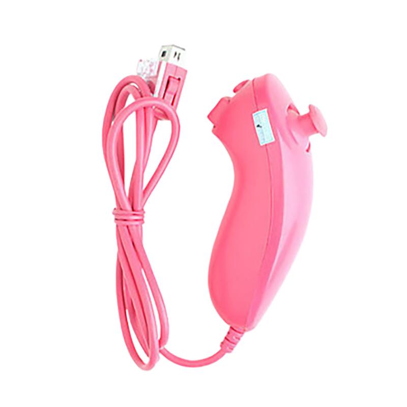 Wii/Wii U Joystick 2'si 1 Arada Kablosuz Uzaktan Kumanda Gamepad Kontrol Seti İsteğe Bağlı Motion Plus Silikon Kılıflı Video Oyunu