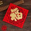 Flocked Window Sticker 3D Spring Festival Decoration  2024 Chinese New Year