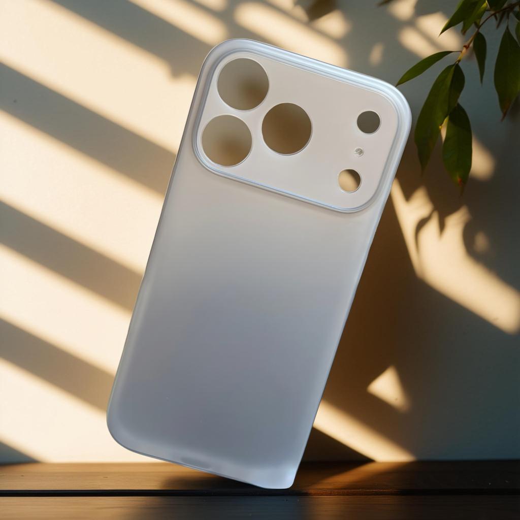 Gjennomsiktig Nytt Produkt Apple 17promax Premium Oransje Telefondeksel Passer for IPhone Taster Full Inkludert Pp-deksel