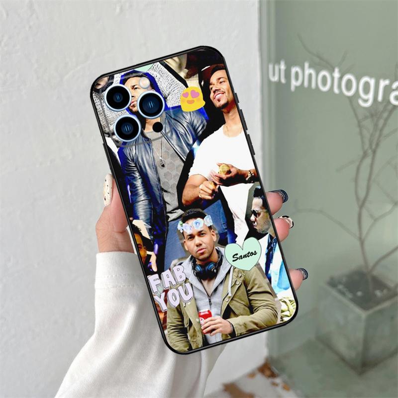 Singer Romeo Santos For iPhone 16 15 14 13 12 11 Pro Max X XS Max XR Plus Phone Case Accessories