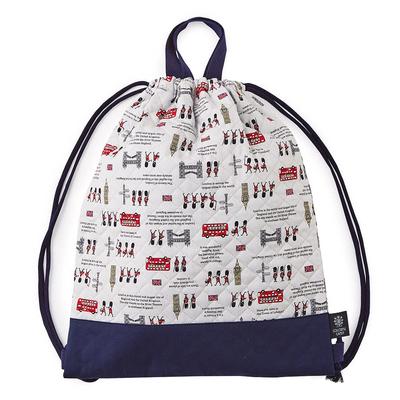 COLORFUL CANDY STYLE Knapsack for Boys School Stylish Quilted Design with London March N0456800 (Elementary Students), Handles, Design,