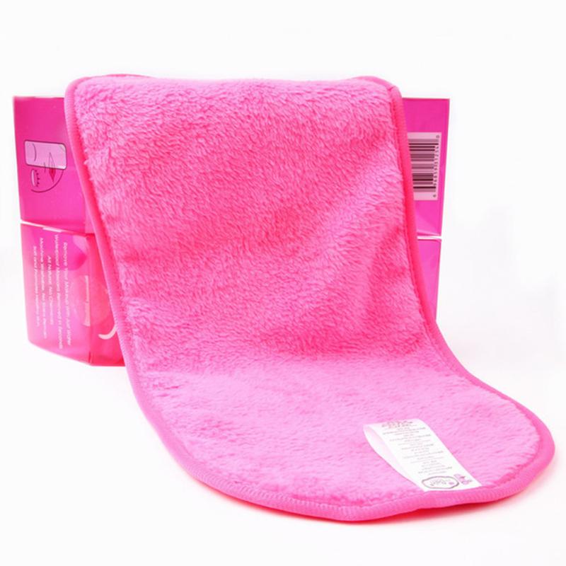 Osuška na odličování, Bavlněný opakovaně použitelný obličejový čisticí hadřík z mikrovlákna, Šetrný make-up