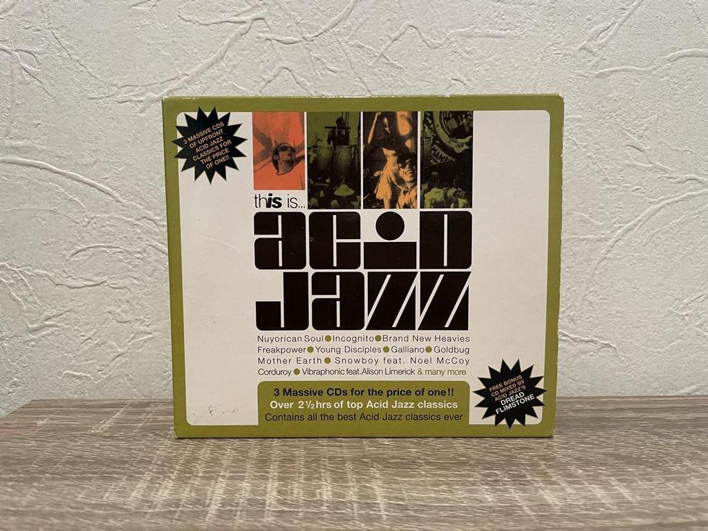 [USED] ACID JAZZ 3-disc set boxed