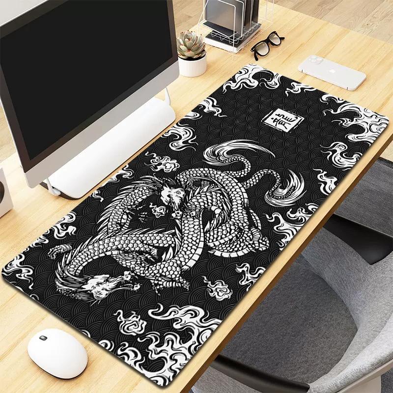 Large Game Mouse Pad Hot XXL Japanese Style Mousepad Gamer Foldable & Scratch-Proof Gaming Deskmat Keyboard Pads Desk Mat