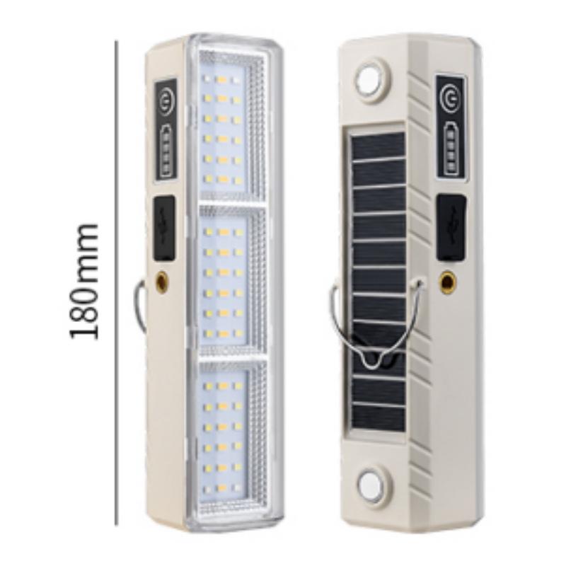 Rechargeable LED Camping and Emergency Light with Long Battery Life - Portable and Convenient for Outdoor Use