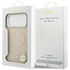 Guess Triangle Logo MagSafe Case for iPhone 17 Pro Beige