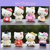 Dolls Cartoon Kimono Anime Accessories Desktop Decorations Toys