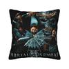 Pillow Cover Mortal Kombat Classic Poster Fashion Pillow Case For Sofa Couch Bed Living Room Pillowcases