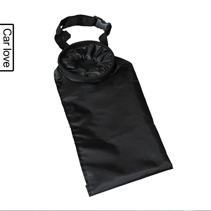 Bag Hanging Built-in Car Pillow Car Storage Things Seat Convenient Head Bag Car Miscellaneous Seatback Trash Bag Hanging Bag