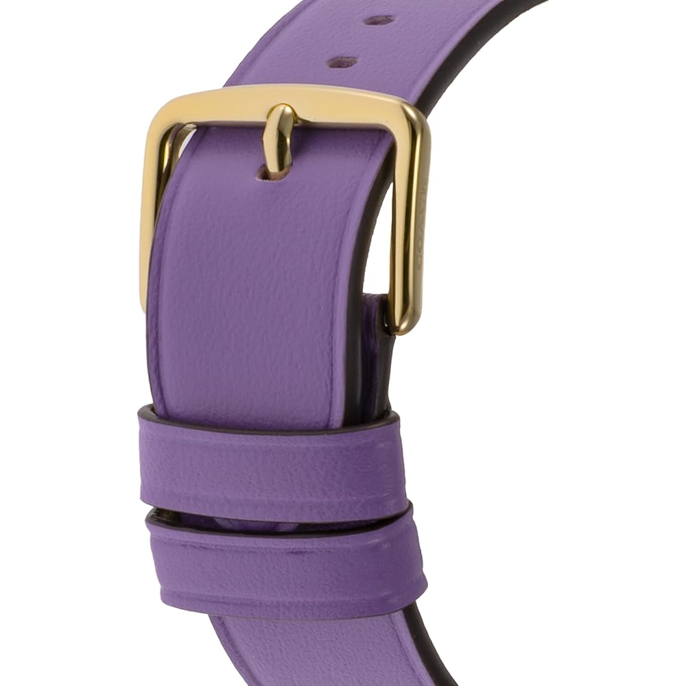 Coach Women's Purple Quartz Watch with Purple Dial and Water Resistance 14504134