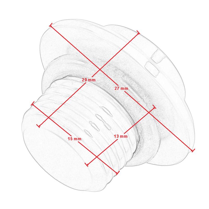 Motorcycle Engine Oil Filler Cap M16x1.5 Aluminum Oil Plug for Duke 125/200/390 2011- for RC125/390 2014-