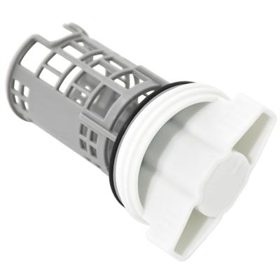 Drain Pump Filter Assembly For Front Load Washers Anti Tangles Mesh Technology Washing Machine Debris Catcher