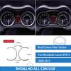 For Mitsubishi Lancer Evolution EVO X 2008-2015 Center Full Set Suit Cover Real Carbon Fiber Sticker Car Interior Accessories