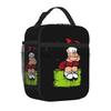 Funny Mafalda Insulated Lunch Bag for Women Kids Resuable Cooler Thermal Lunch Box Portable Bento Tote for Work School Picnic