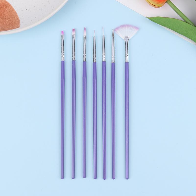 7 Stück Kuchen Dekorationspinsel Kuchen Malpinsel DIY Lebensmittelfarbe Pinsel Mehrzweck Fondant Pinsel Keks Pinsel