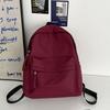 Schoolbag Japanese Schoolbag Mild Girl Vintage Solid Color Backpack Nylon Water-proof Campus Student Super Fire Backpack