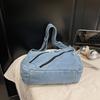 Women's Multi-Pocket Large Capacity Denim Bag Shoulder Crossbody Bag