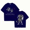 New Game Black Myth Wukong Print Tshirt Summer Fashion Loose Casual Tshirt Pure Cotton Streetwear Shirt Vintage Clothes