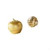 Modern Resin Fruit Knot Figurine Sculpture for Tabletop Bookshelf Dining Room Bedroom Office