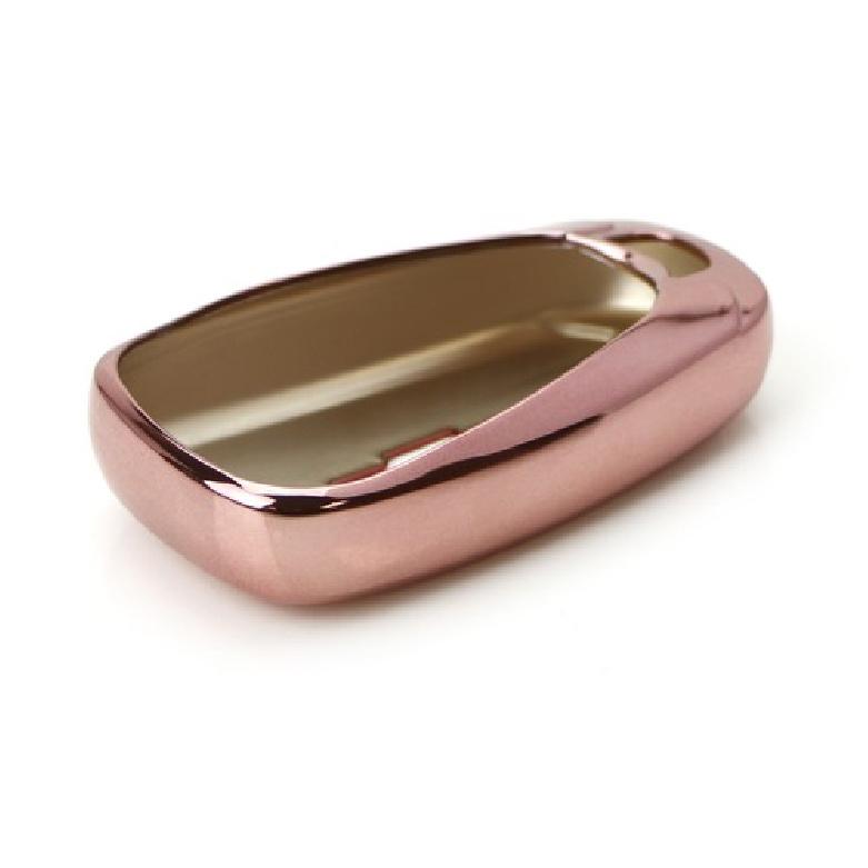 Glänzende Rosa Smart Key Fob Schale Für Chevy Camaro Malibu Cruze Spark Volt Bolt
